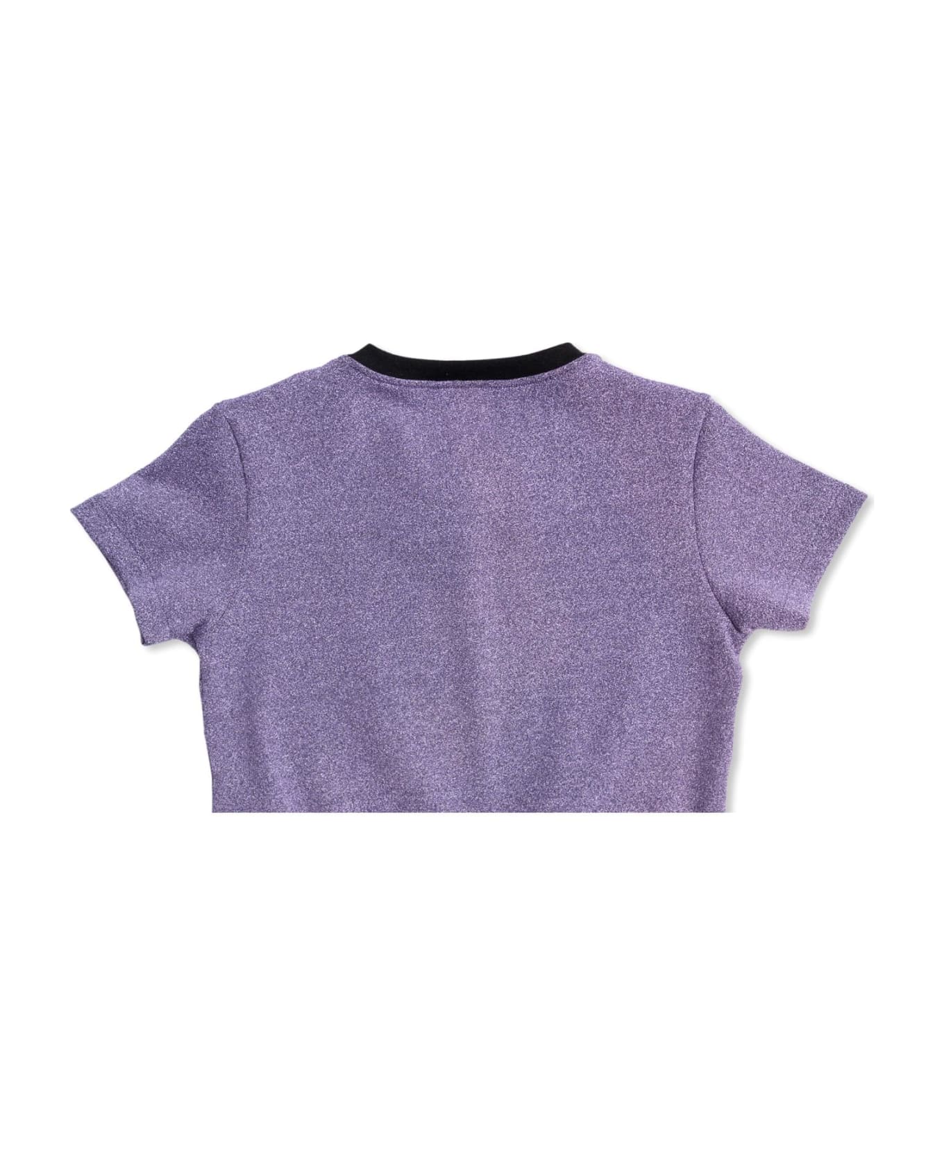 Balmain Kids T-shirt With Logo - Purple Tシャツ＆ポロシャツ