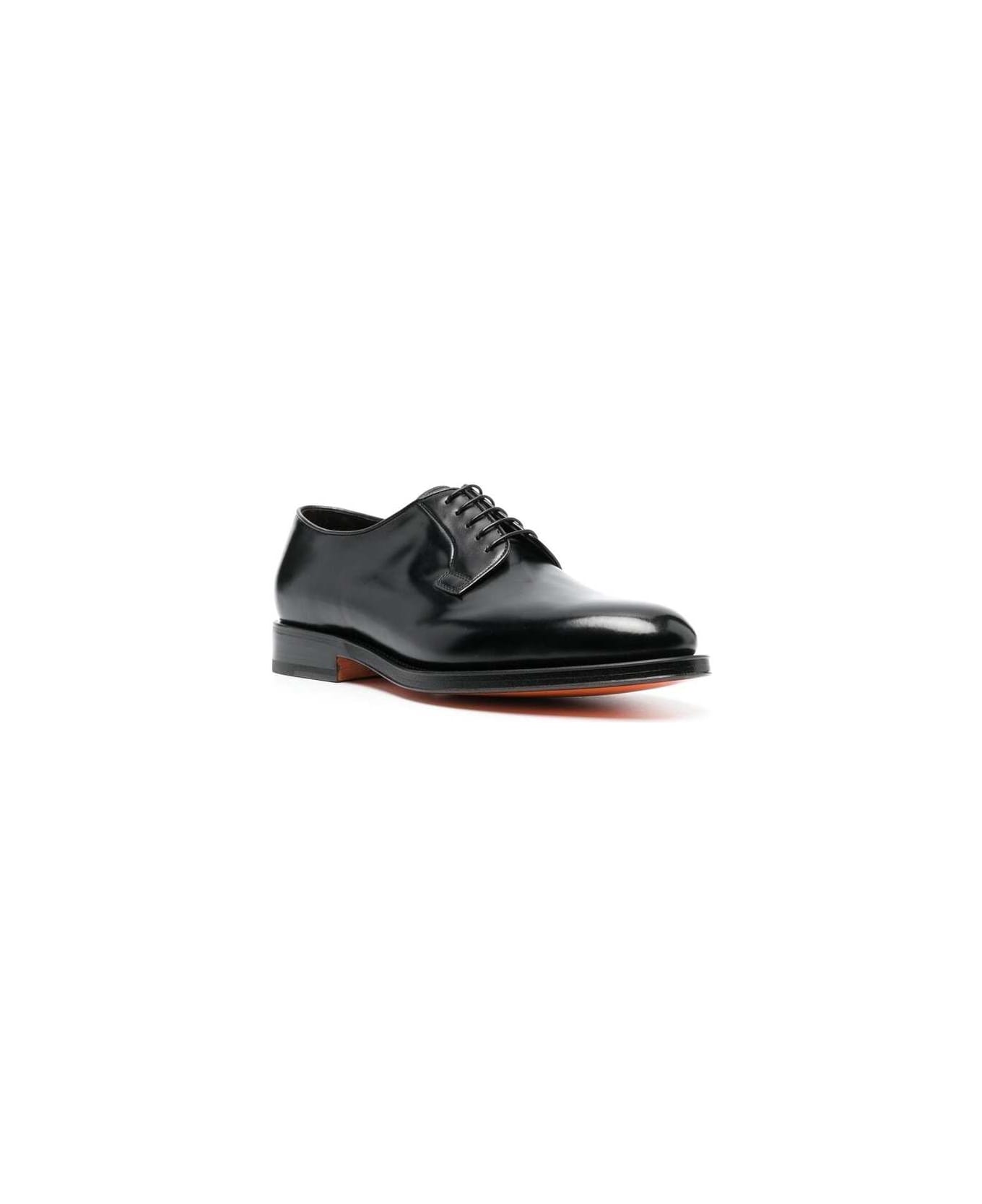 Santoni Shoe - BLACK