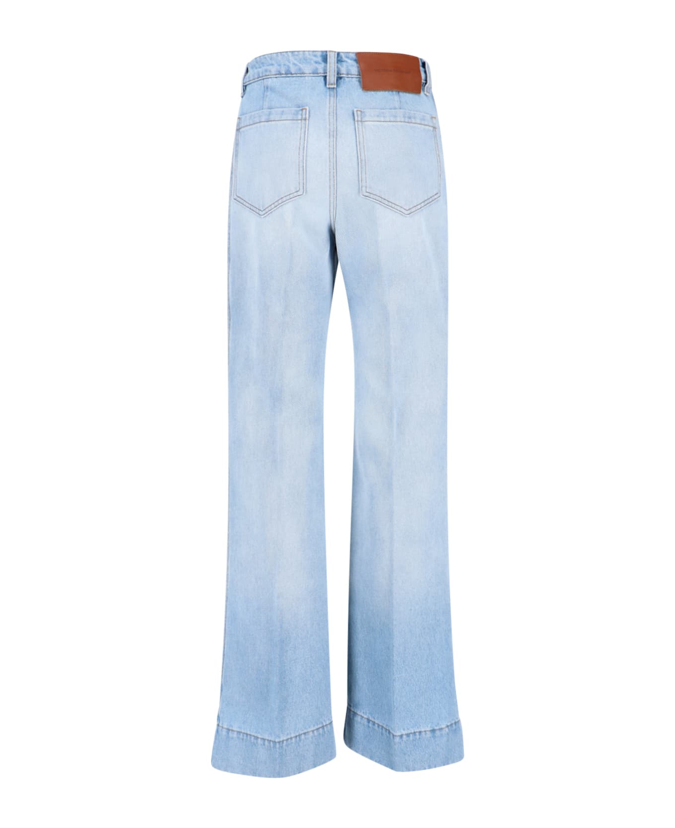 Victoria Beckham 'alina' Jeans - Light Blue