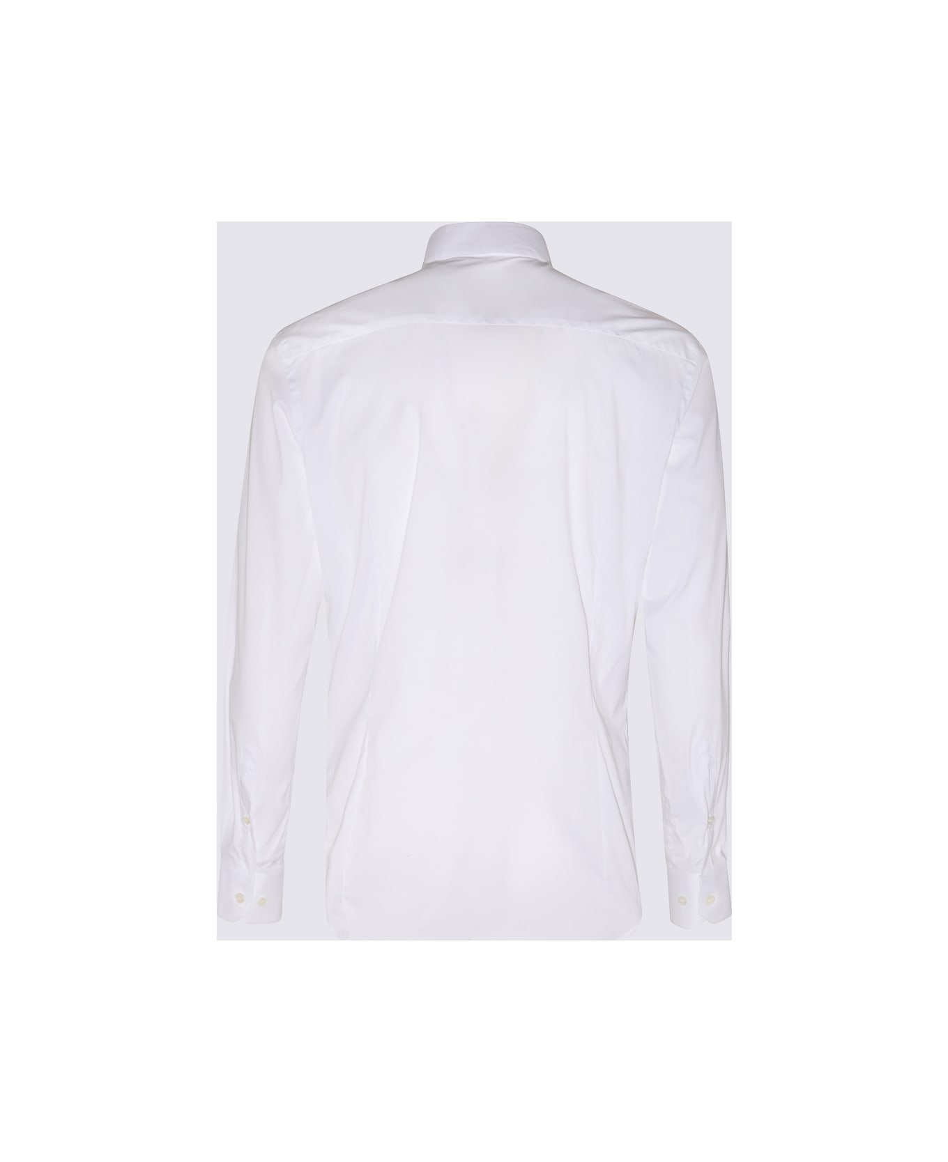 Giorgio Armani White Cotton Shirt - White