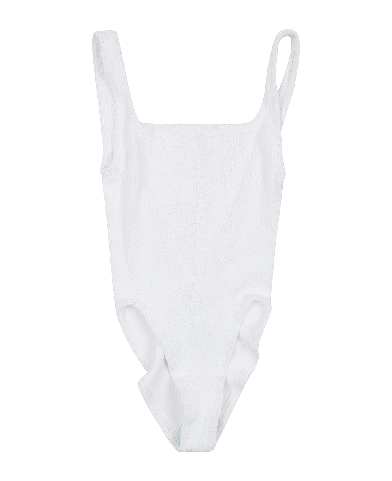 Hunza G Square Neck Swim - White