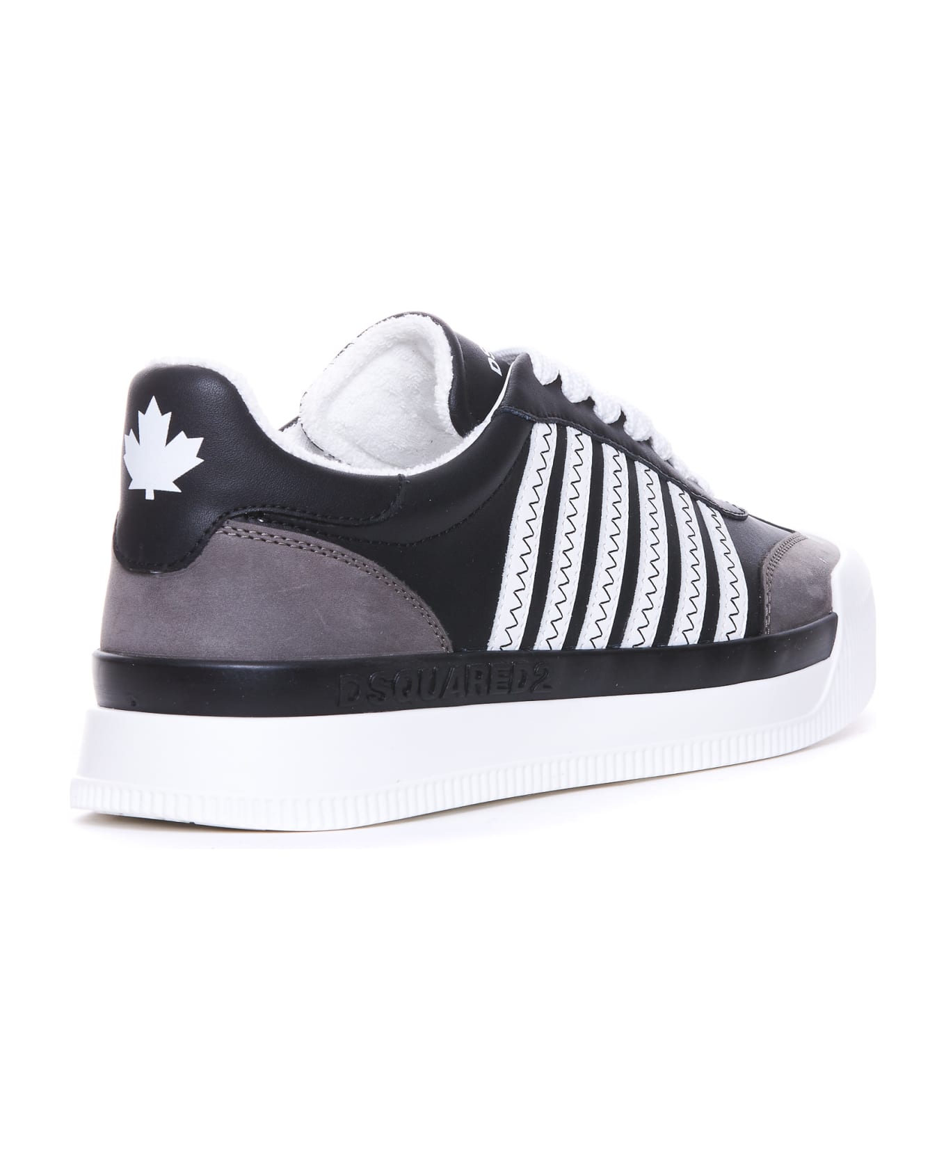 Dsquared2 New Jersey Sneakers - NERO-BIANCO
