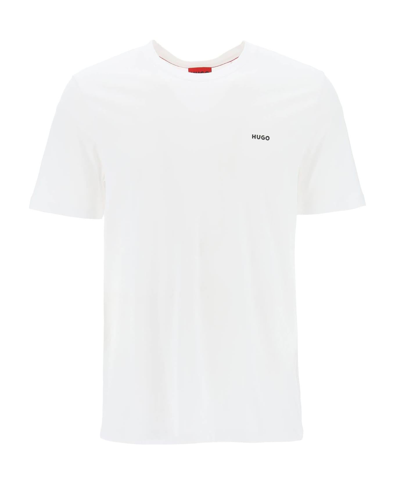 Hugo Boss Oversized Dero T-shirt With Logo - WHITE (White)
