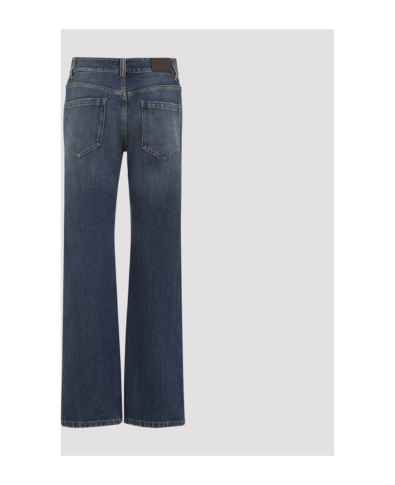 Brunello Cucinelli Cotton Jeans - Aged Blue Denim