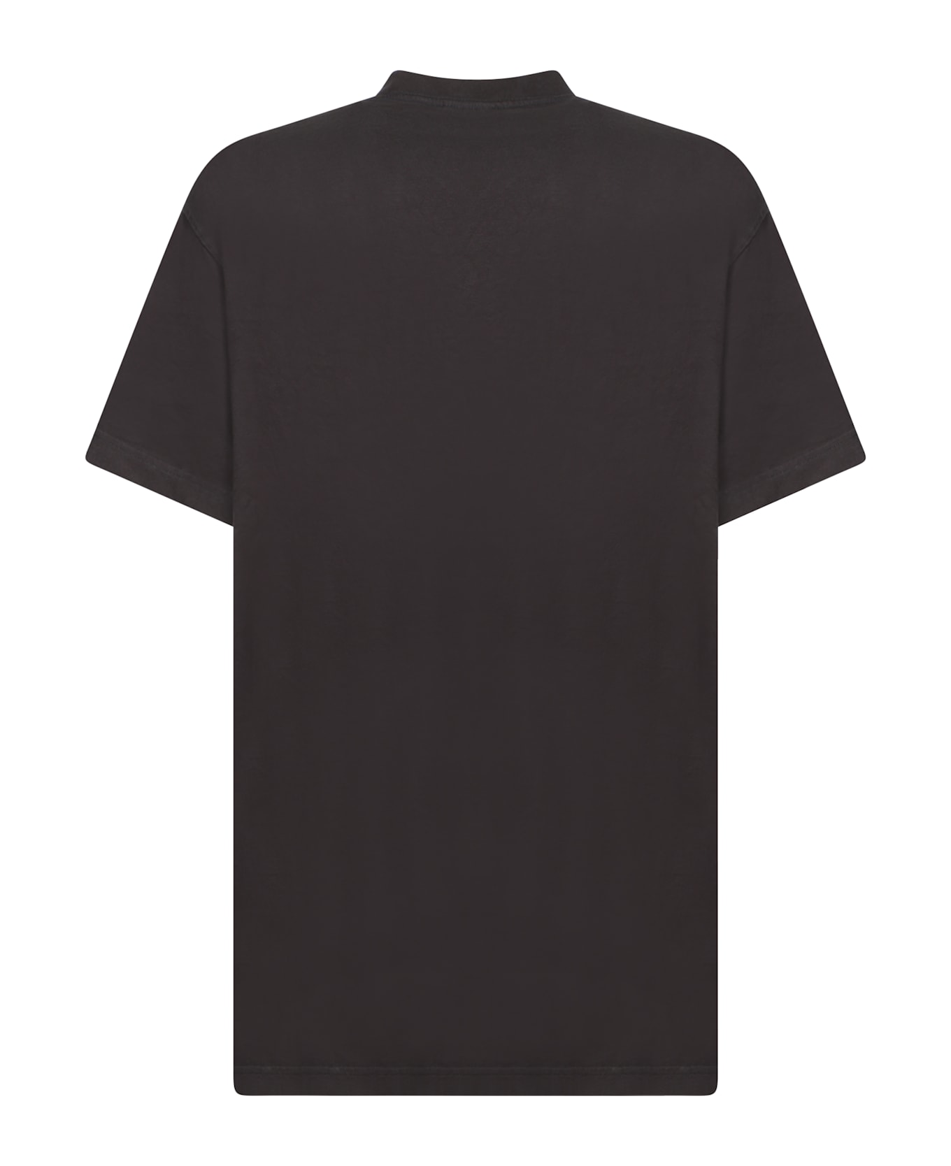 Balenciaga Logo Print T-shirt - WASHEDBLACKBLACK