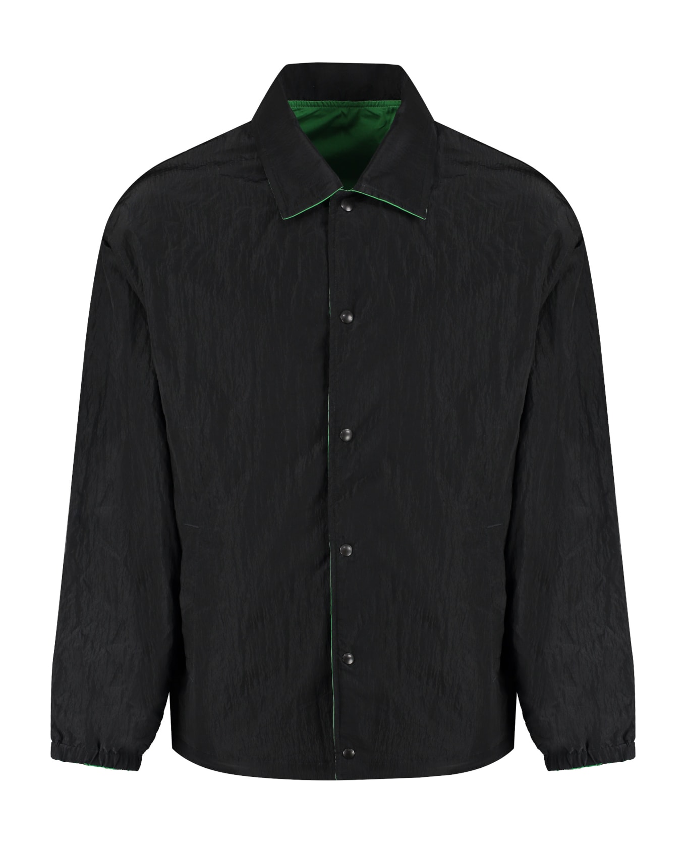 Emporio Armani Sustainability Project - Technical Fabric Shirt - Verde