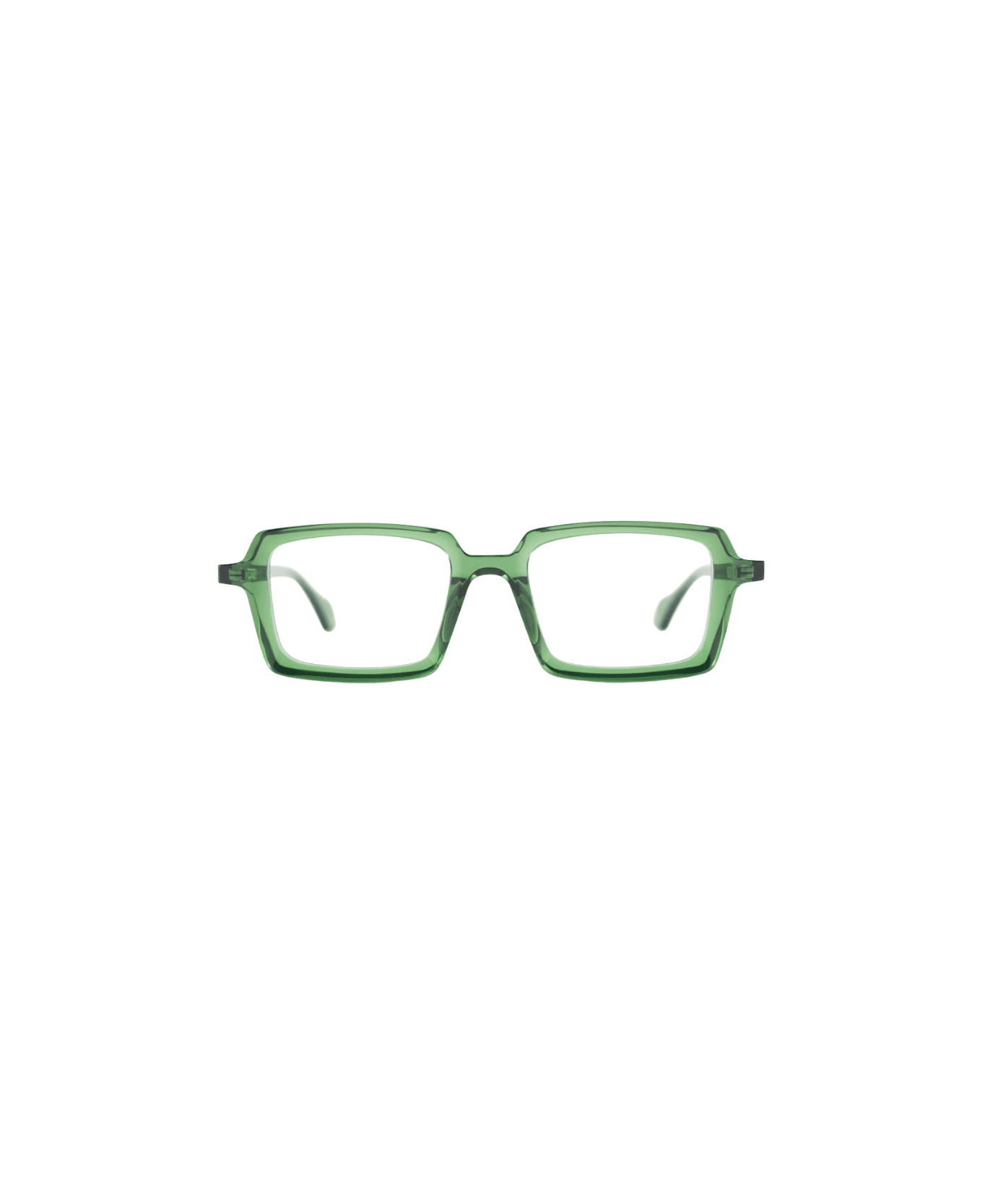 Theo Mille +86 - Trasparent Green Glasses