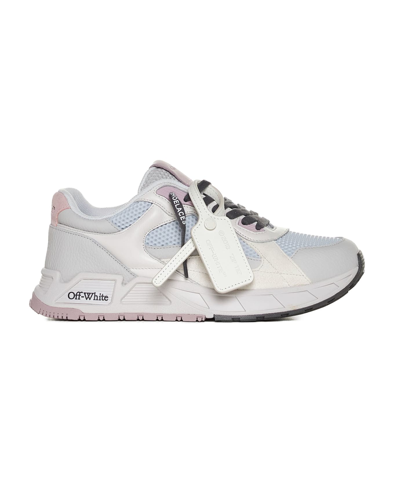 Off-White Sneakers - Off light blue lilac