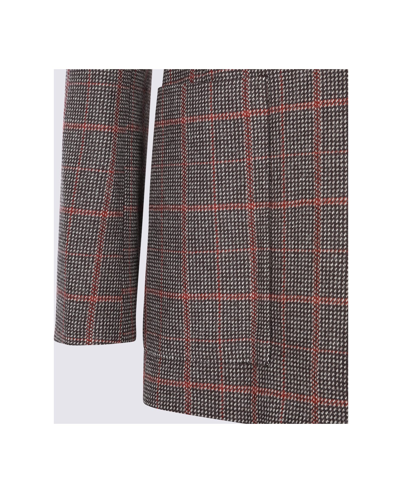 Chloé Brown Wool Blazer - BROWN - BEIGE 1