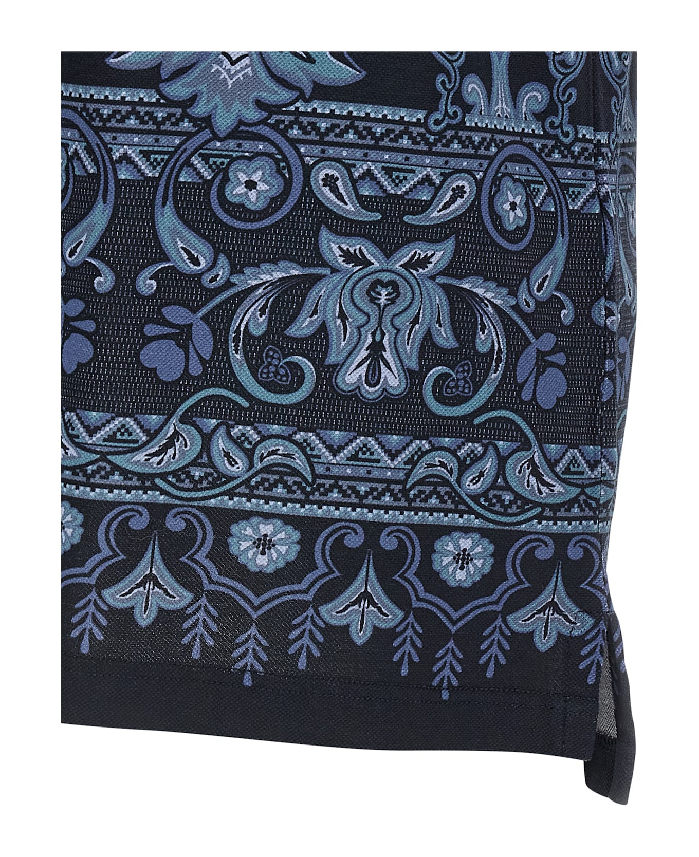 Etro Press Polo Shirt - Blue