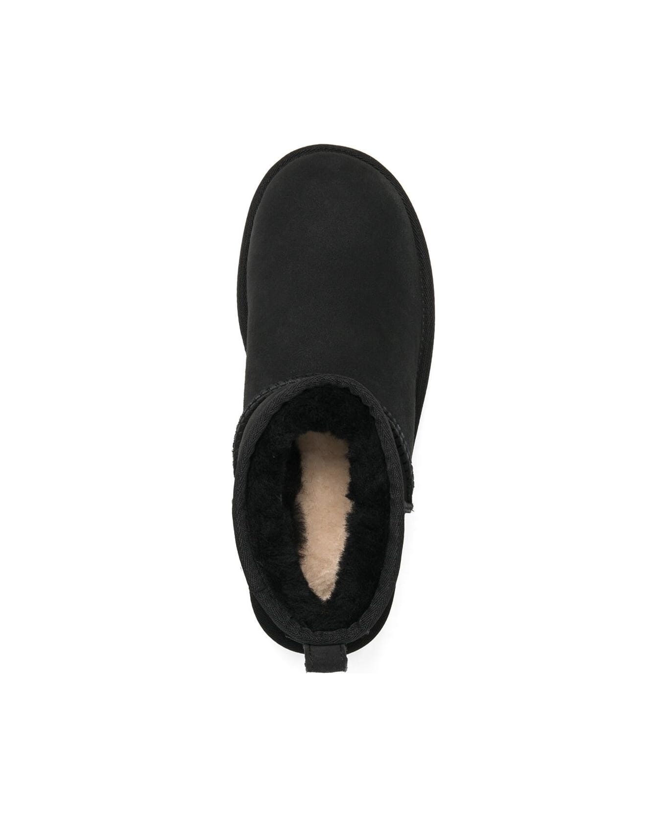 UGG Black 
ultra Mini
 Boots In Suede Woman - Black