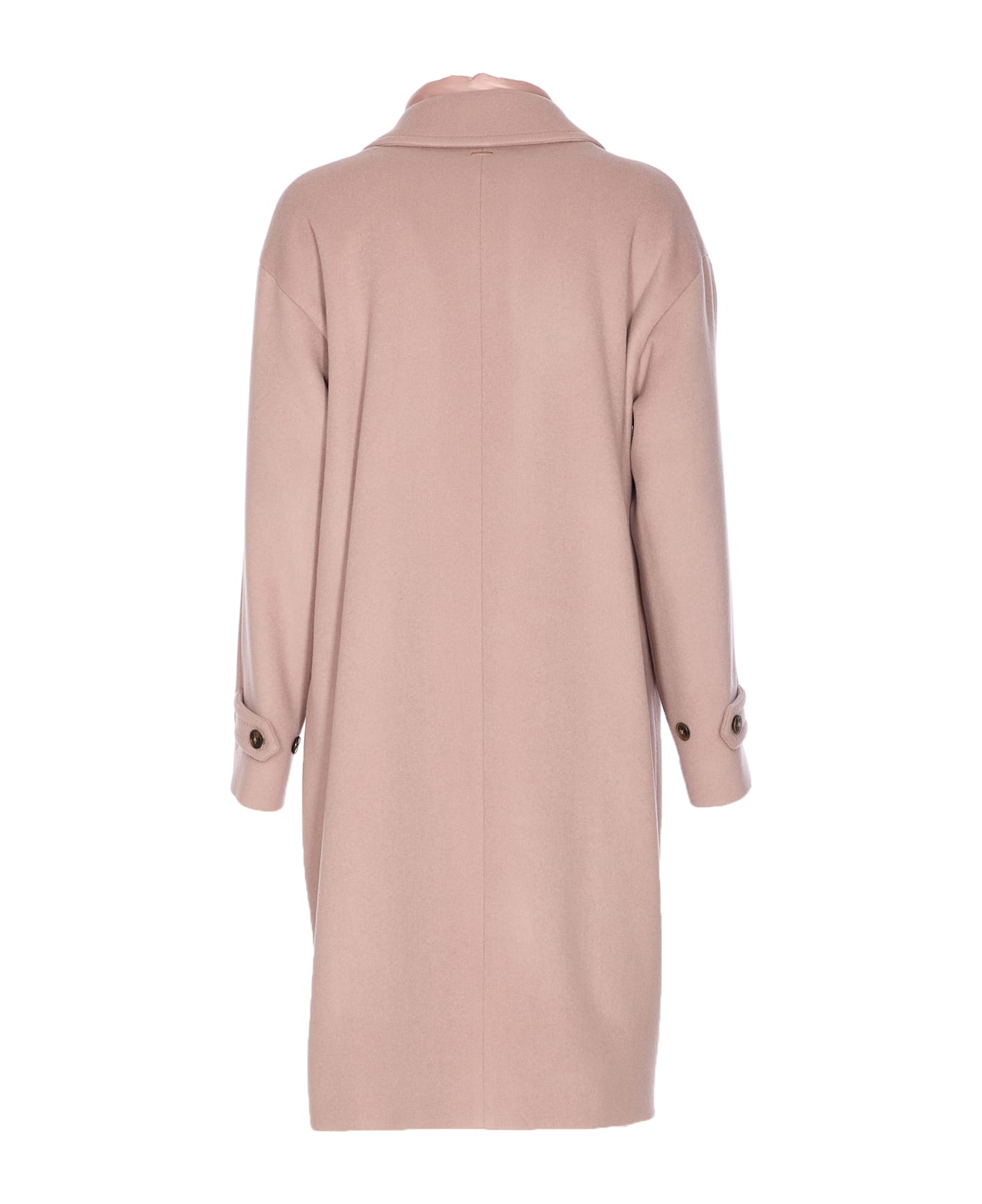Herno Coat With Nylon Ultralight - Pink