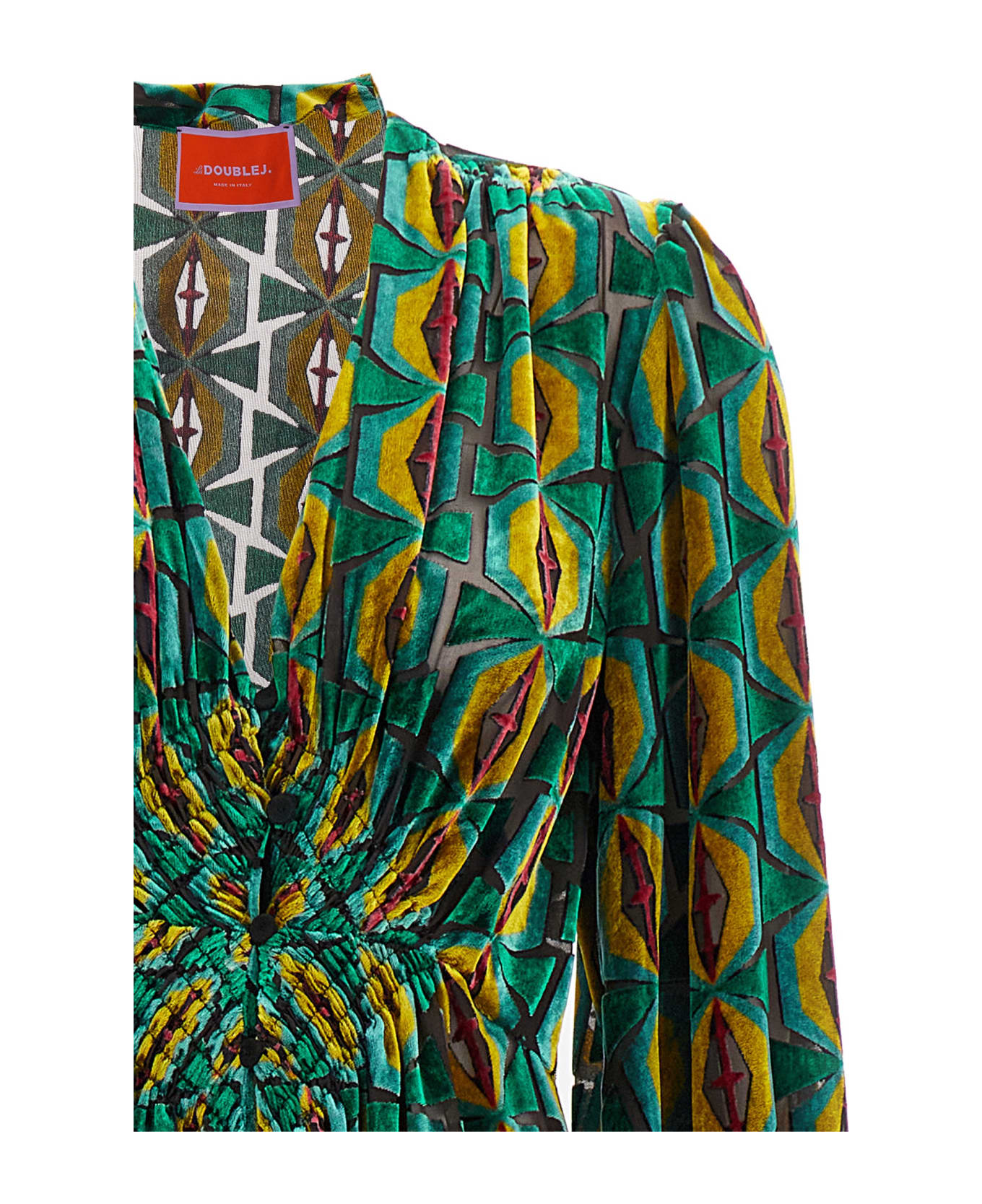 La DoubleJ 'camerino' Long Dress - Multicolor
