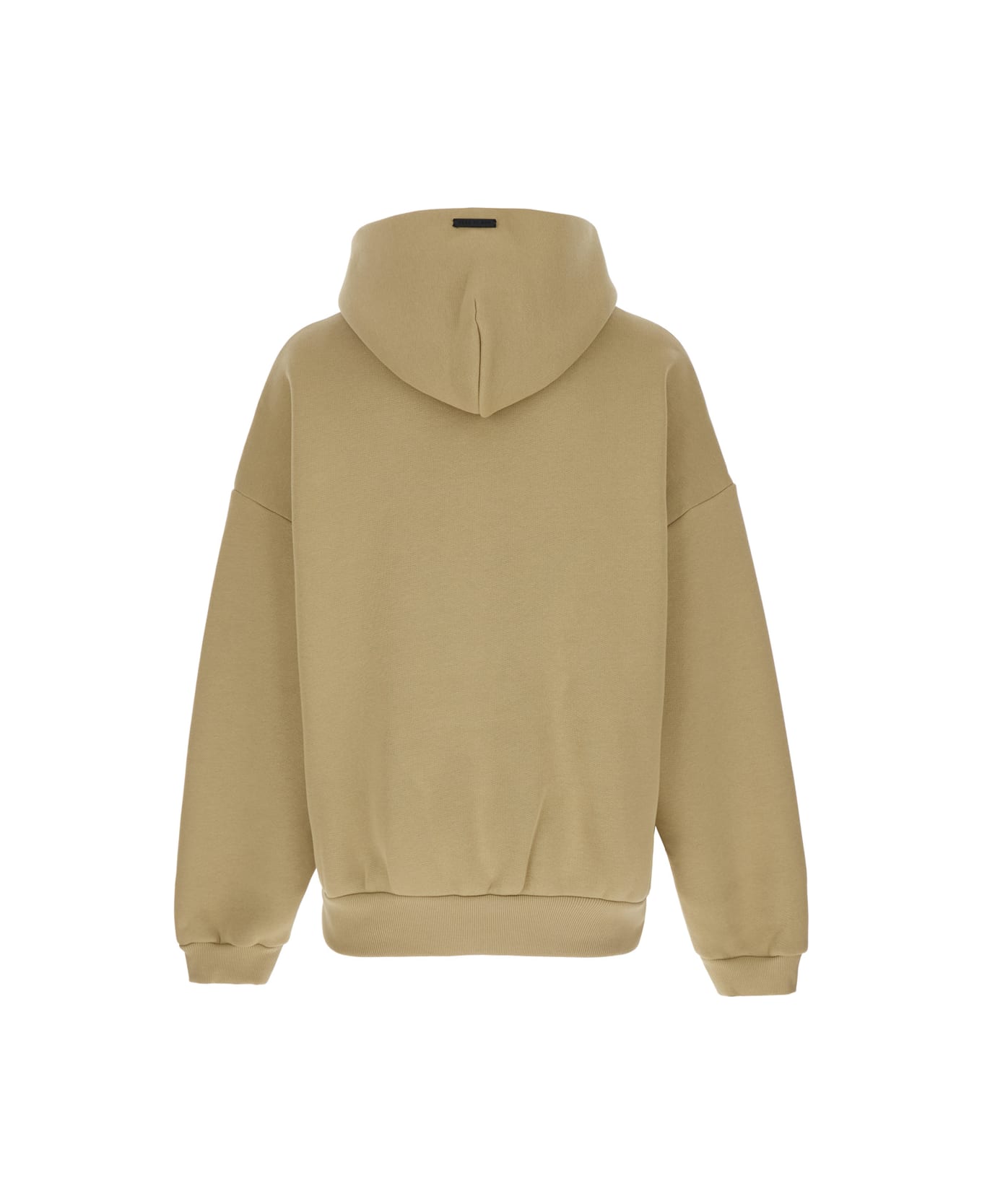 Fear of God Beige Hoodie With Front Zip Closure In Cotton Blend Man - Beige