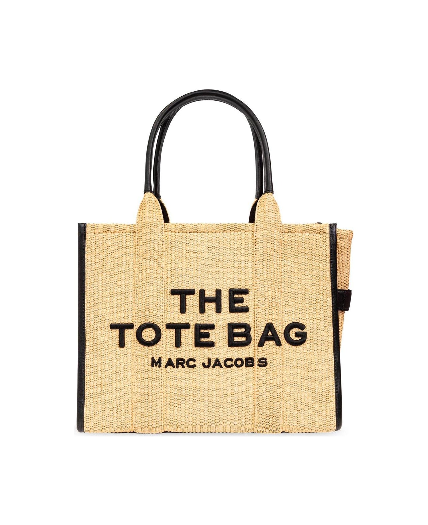 Marc Jacobs The Large Woven Top Handle Bag - Beige