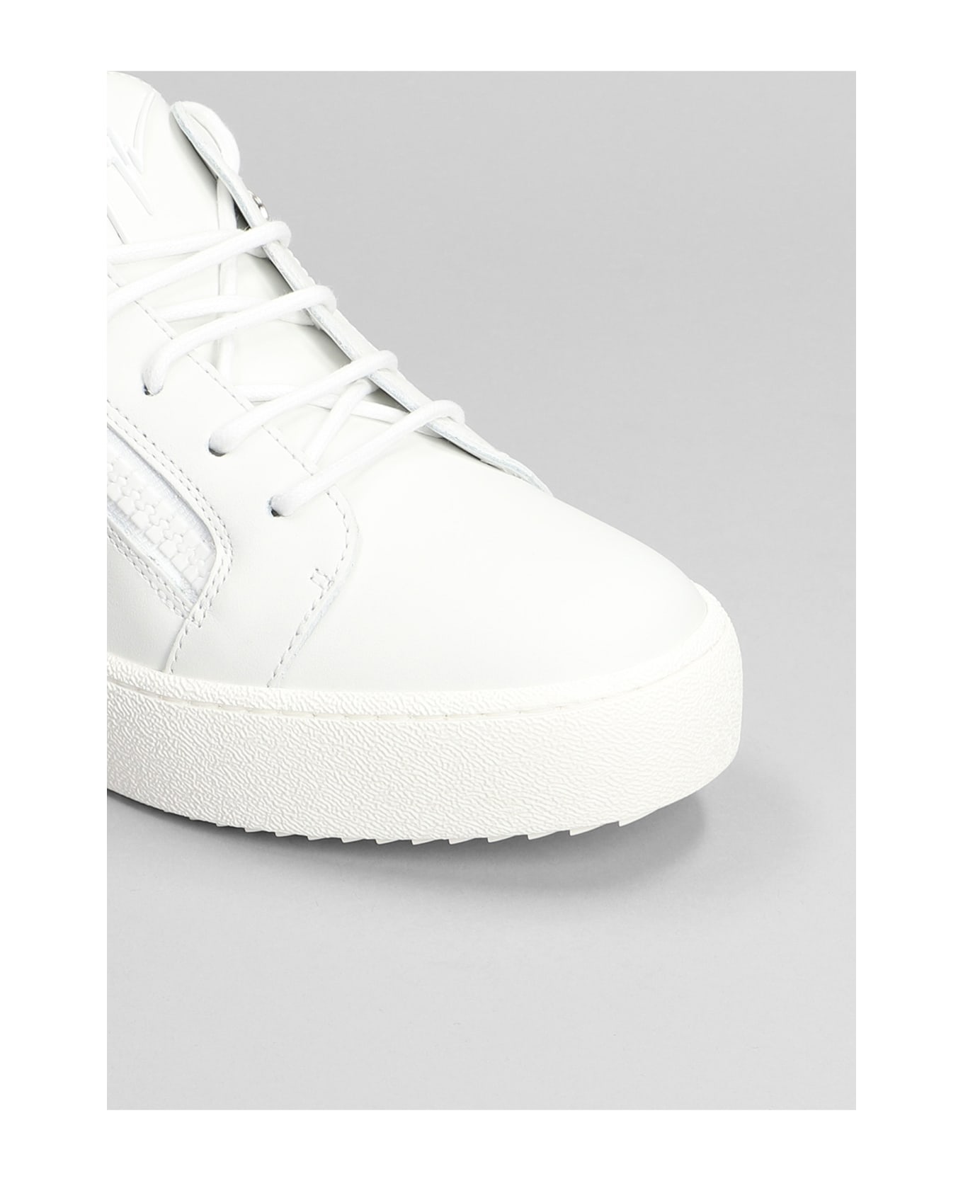 Giuseppe Zanotti Frankie Sneakers In White Leather - white