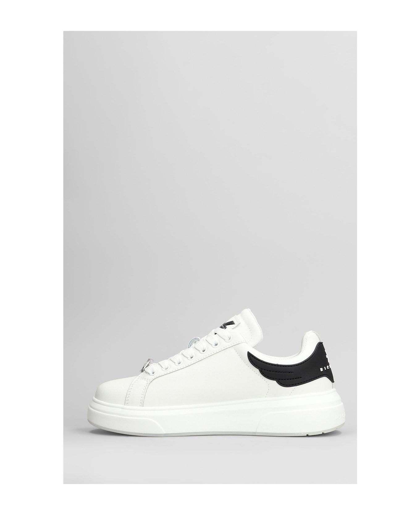 John Richmond Sneakers In White Leather - white