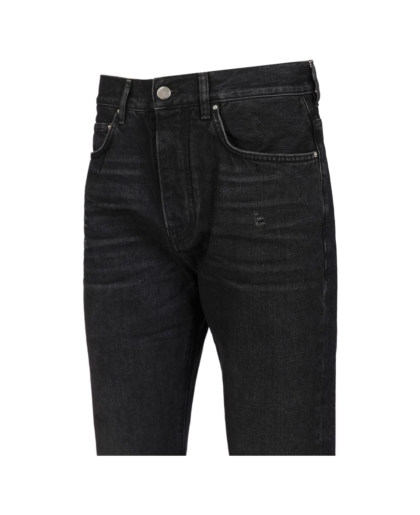 AMIRI Baggy Fit Jeans - Black