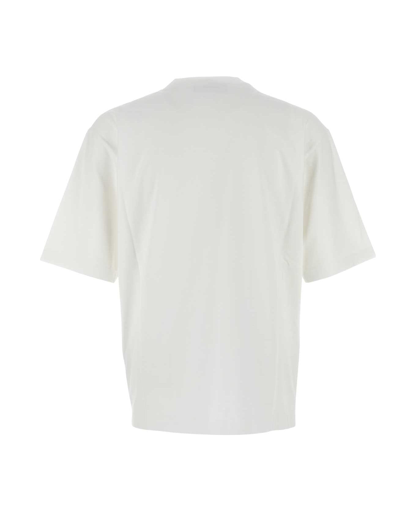 Dsquared2 White Cotton T-shirt - White