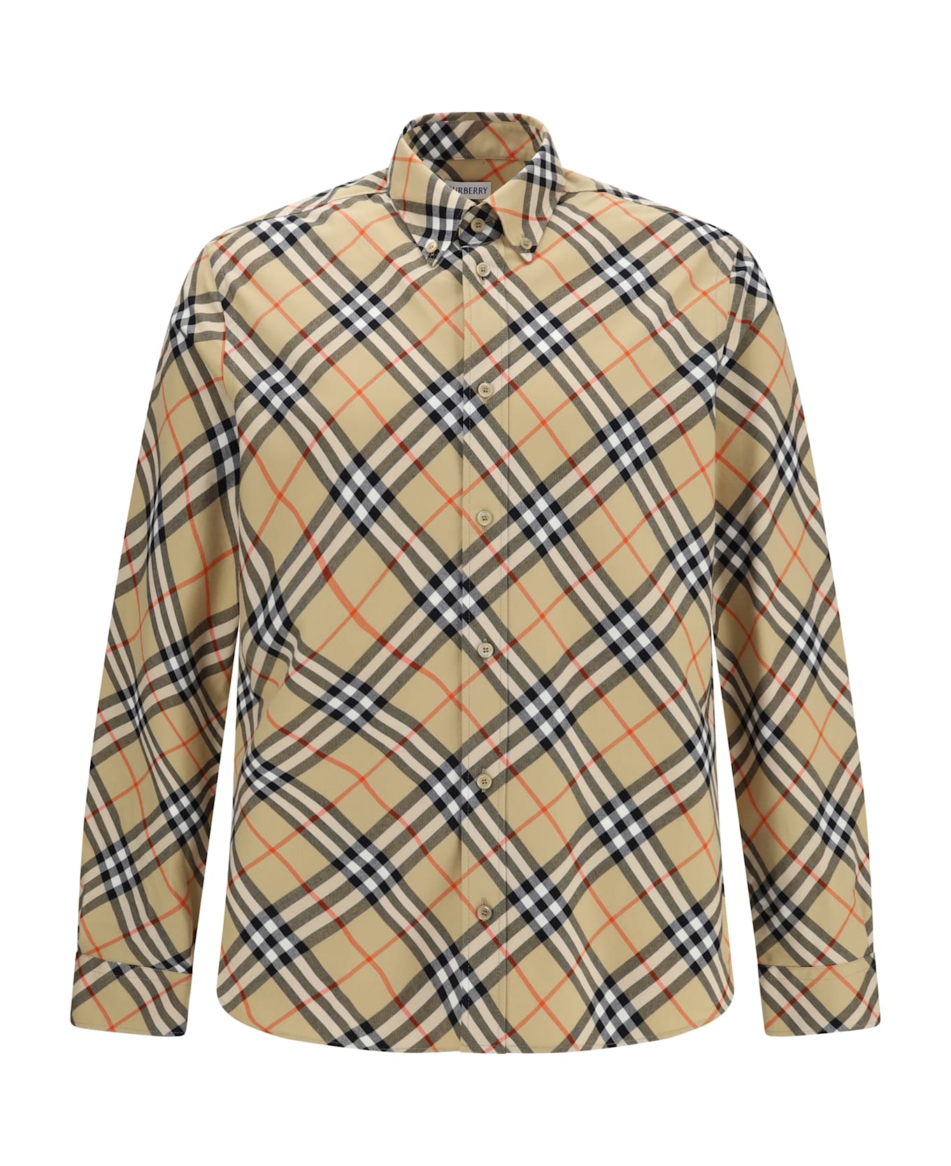 Burberry Roan Check Cotton Flannel Shirt