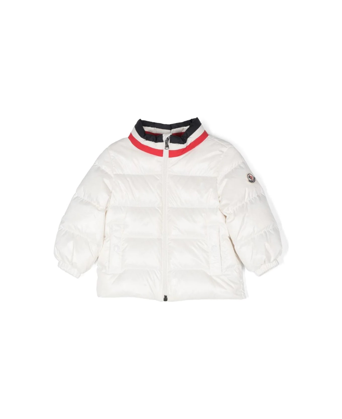 Moncler White Vashiti Down Jacket - White