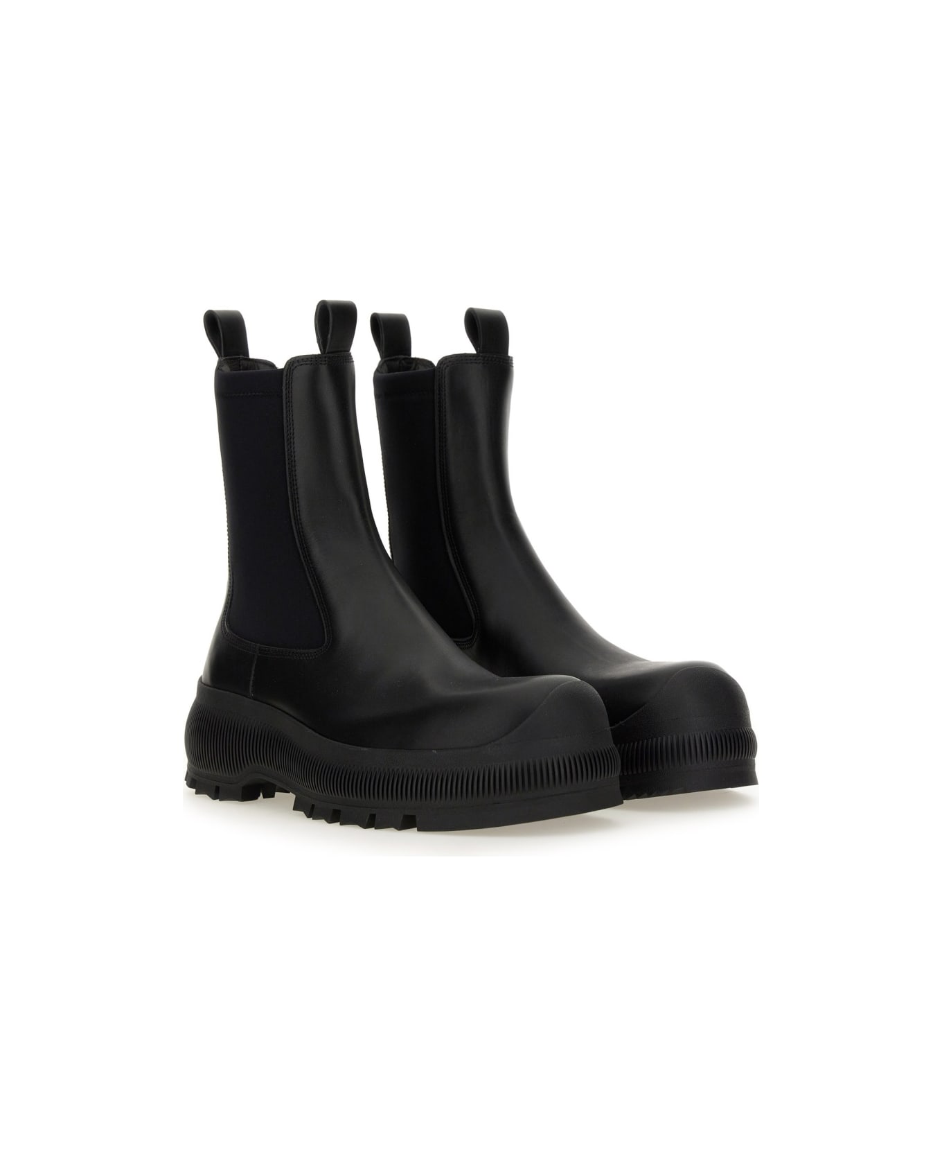 Jil Sander Chelsea Boot - BLACK