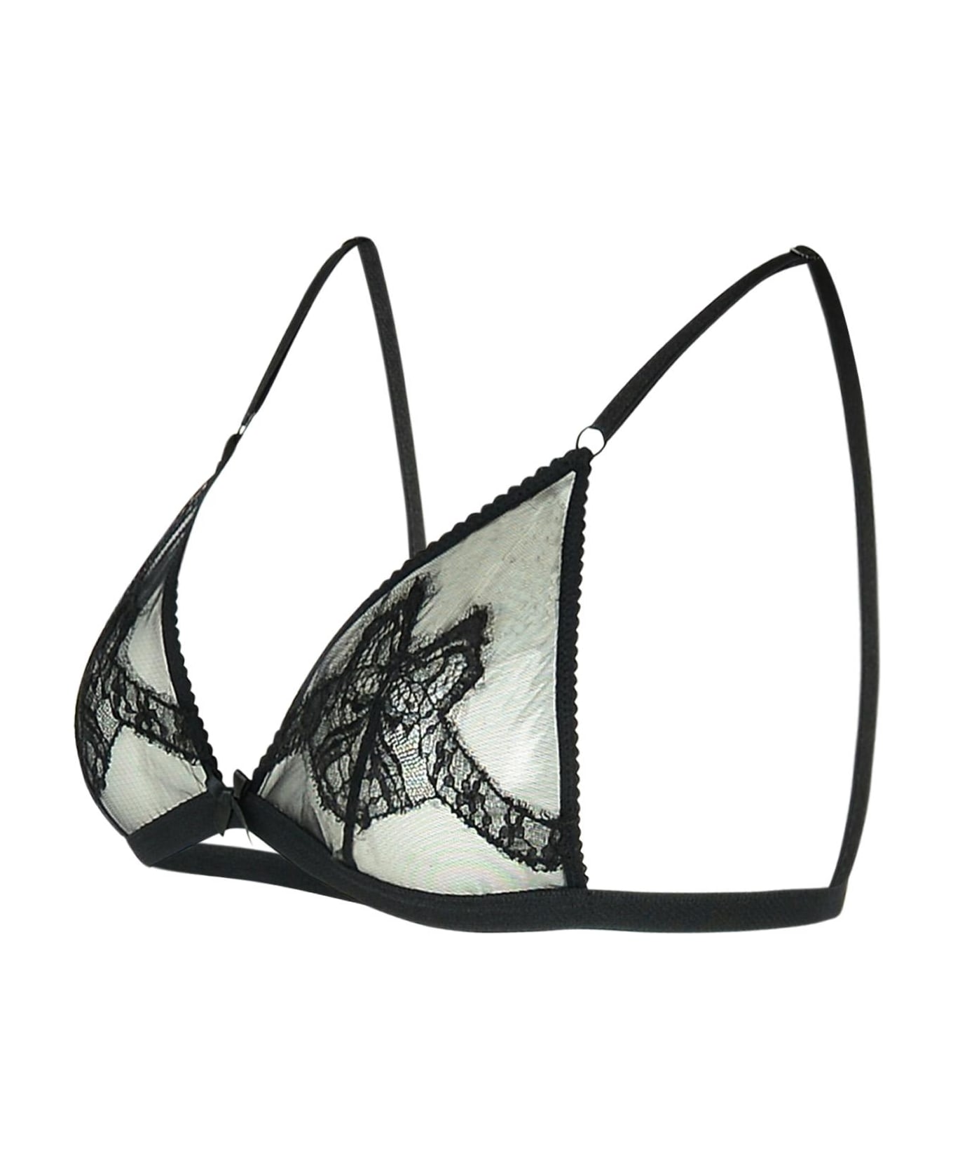 Dolce 
Gabbana Black Polyamide Blend Bra - Black