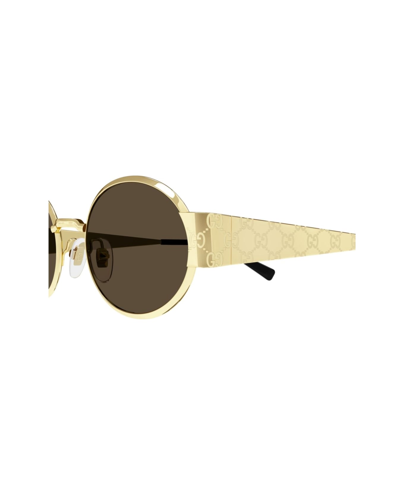 Gucci Eyewear Gg1854s-005gold-gold-brown - GOLD-GOLD-BROWN