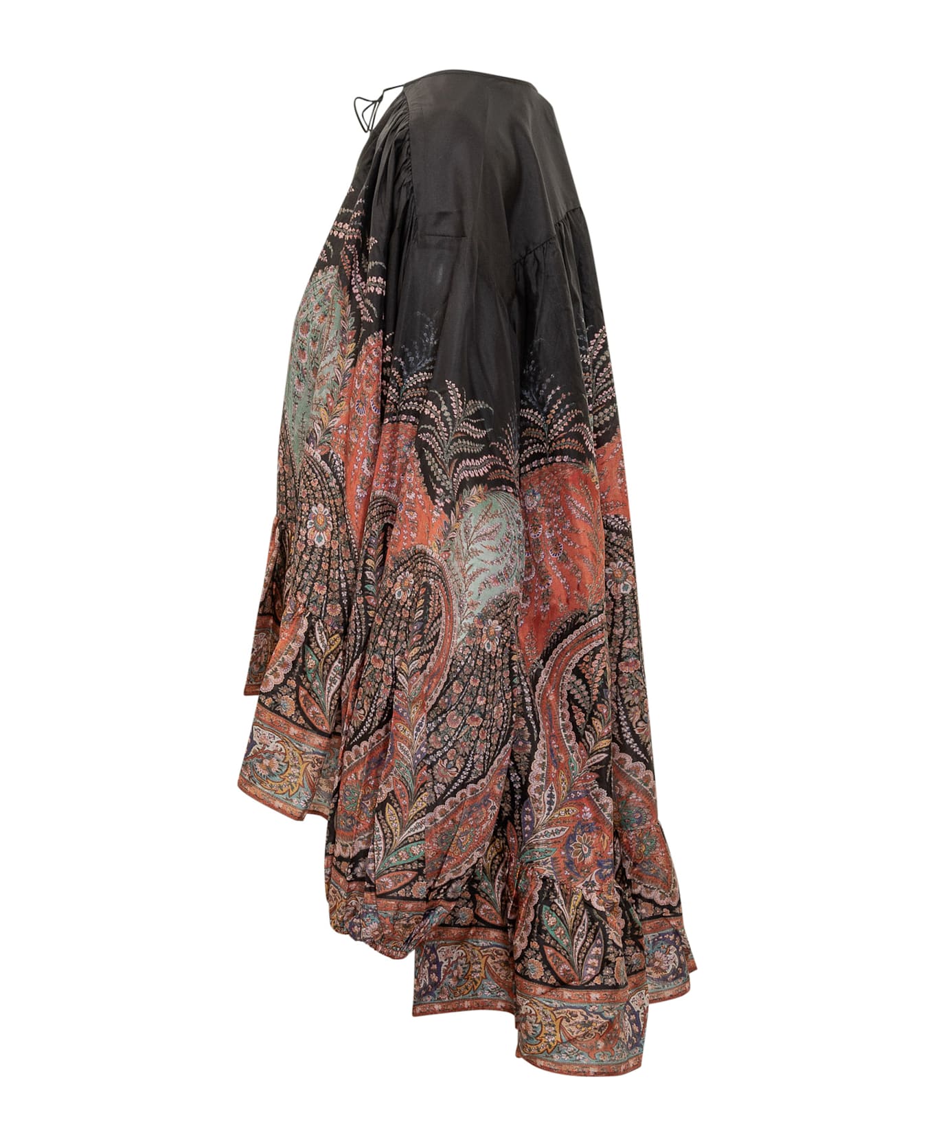 Zimmermann Rhiannon Blouse - BLACK PAISLEY
