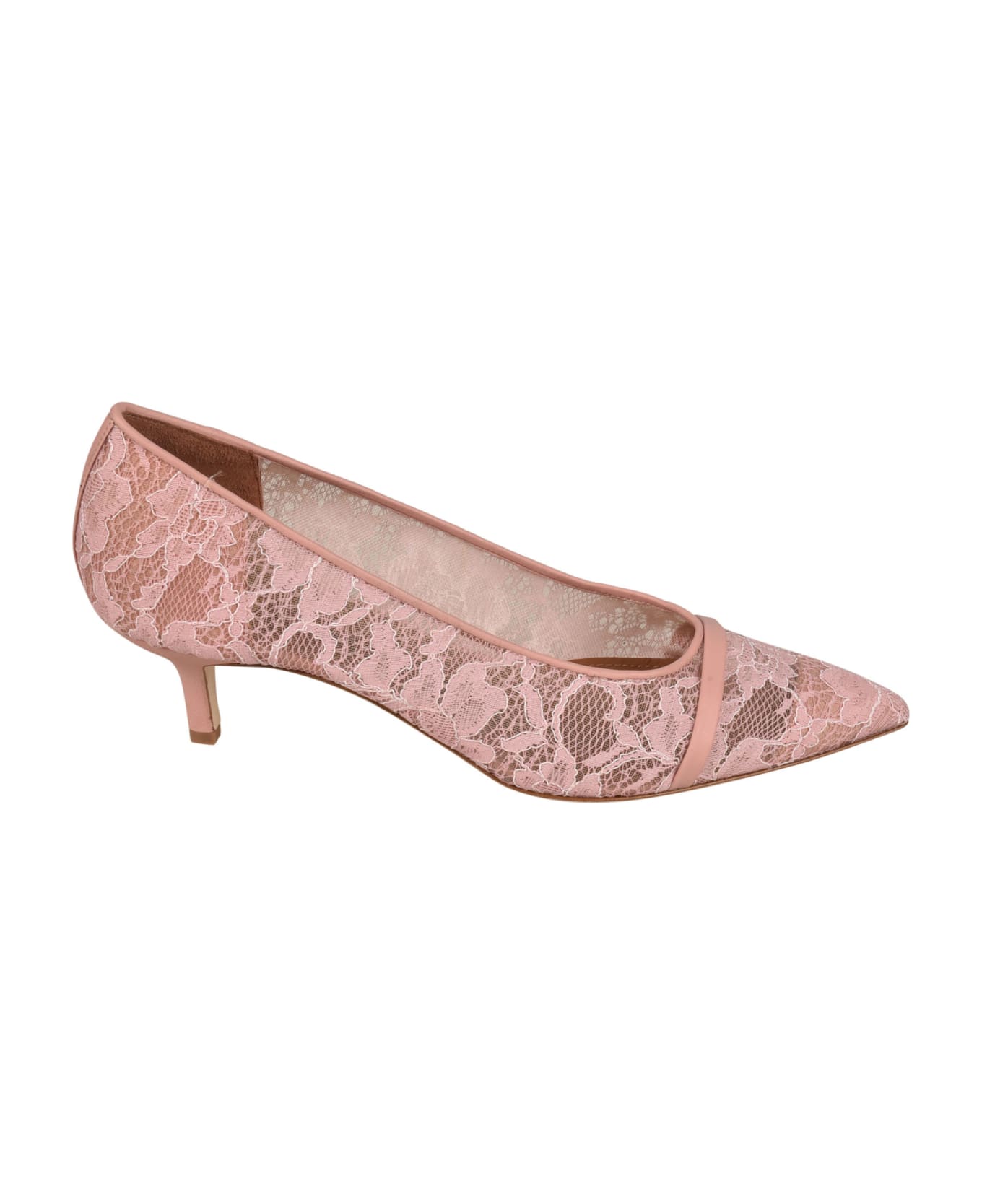 Malone Souliers Floral Lace Pumps - Pink ハイヒール