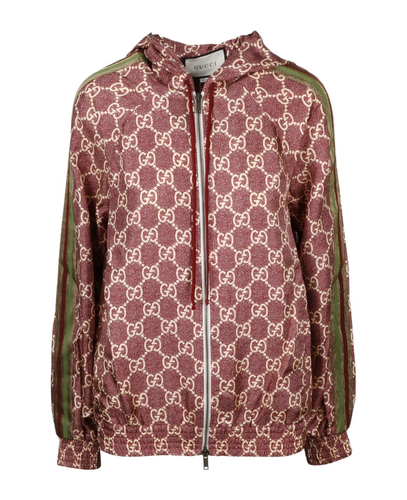 Gucci Gg Suprime Full Zip Jacket - Red