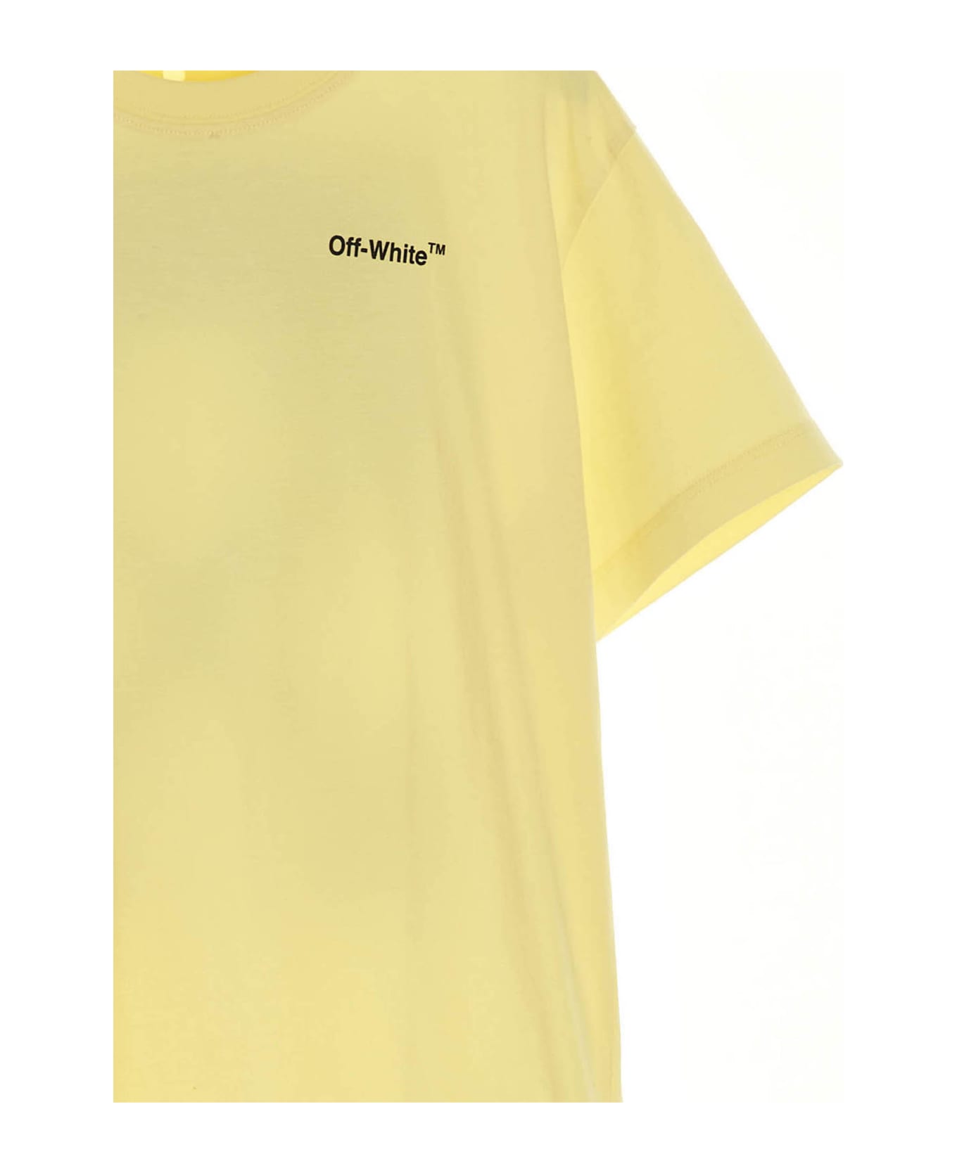 Off-White 'rubber Arrow' T-shirt - Yellow