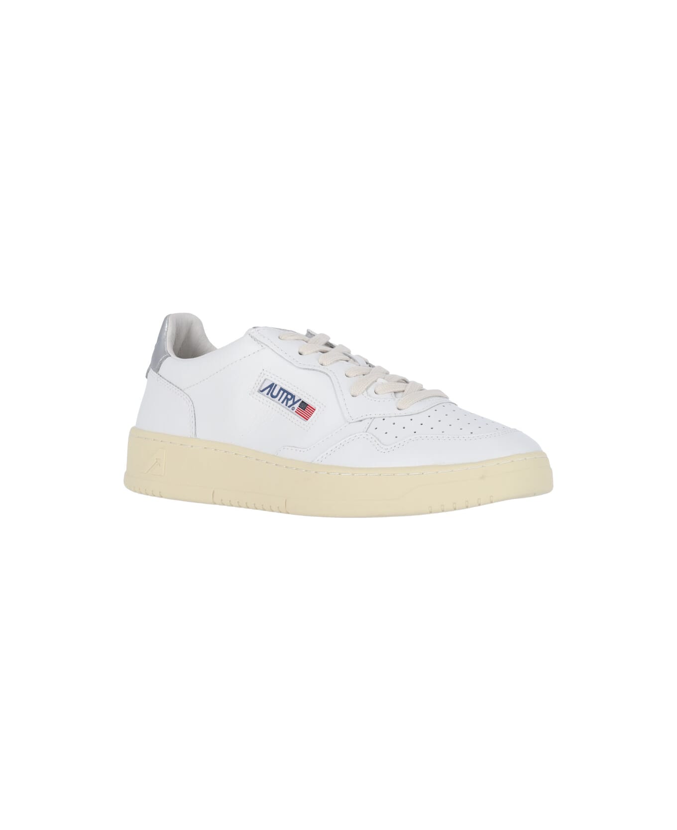 Autry 'medalist' Low Sneakers - White