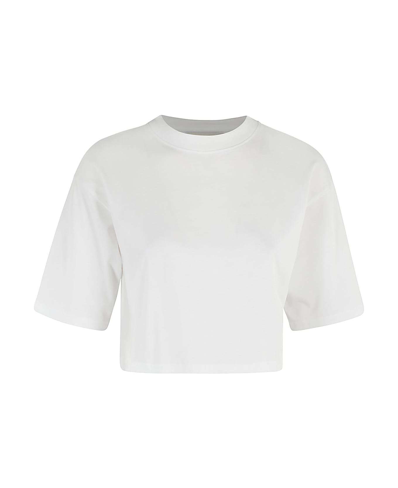Loulou Studio Cropped Tshirt - White Tシャツ