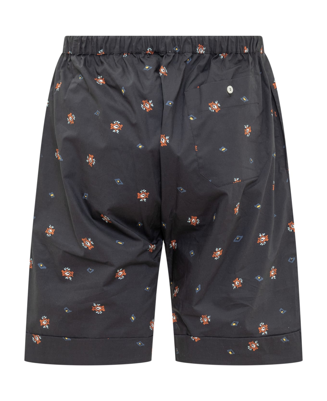 Nick Fouquet Shorts With Print - BLUE