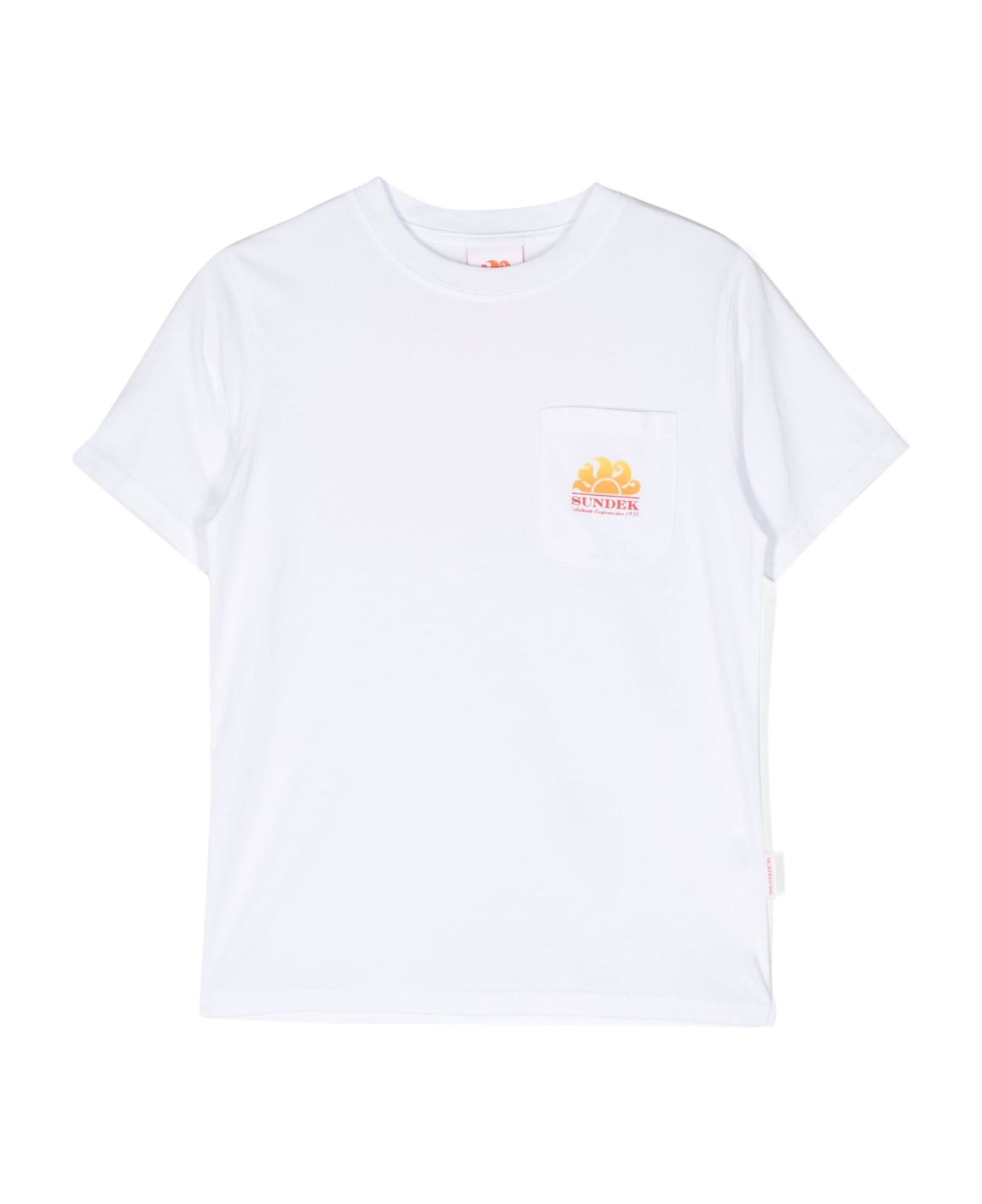 Sundek T-shirt With Print - White