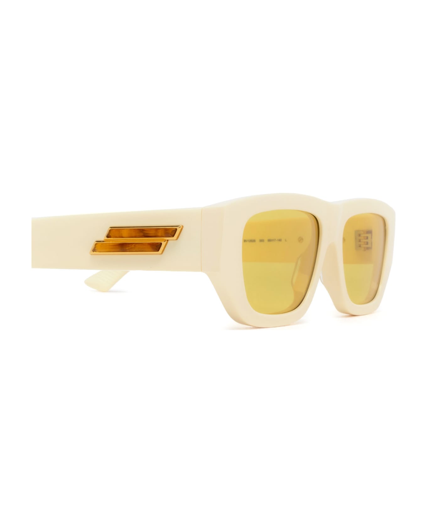 Bottega Veneta Eyewear Bv1252s Ivory Sunglasses - Ivory