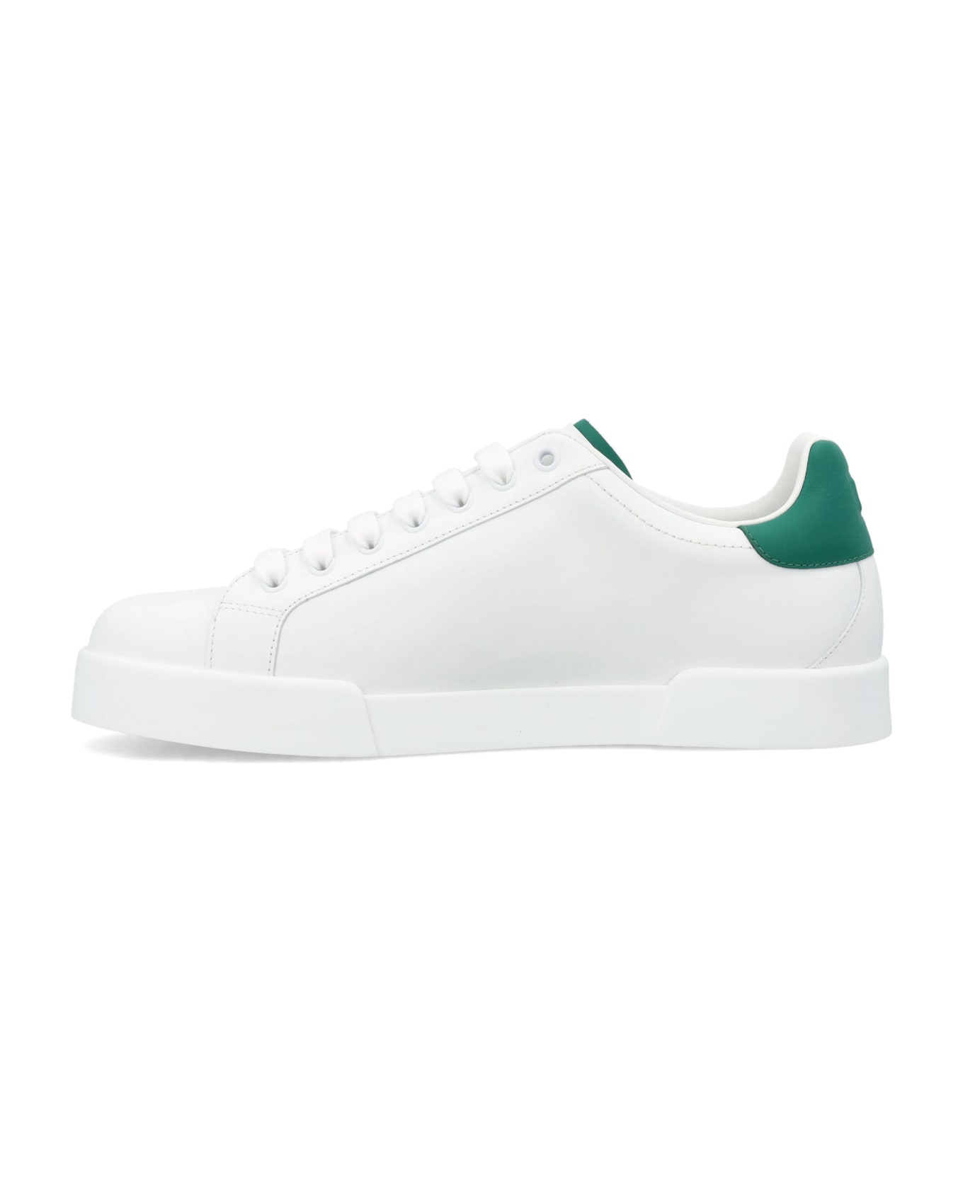 Dolce & Gabbana Portofino Light Sneaker - WHITE EMERALD