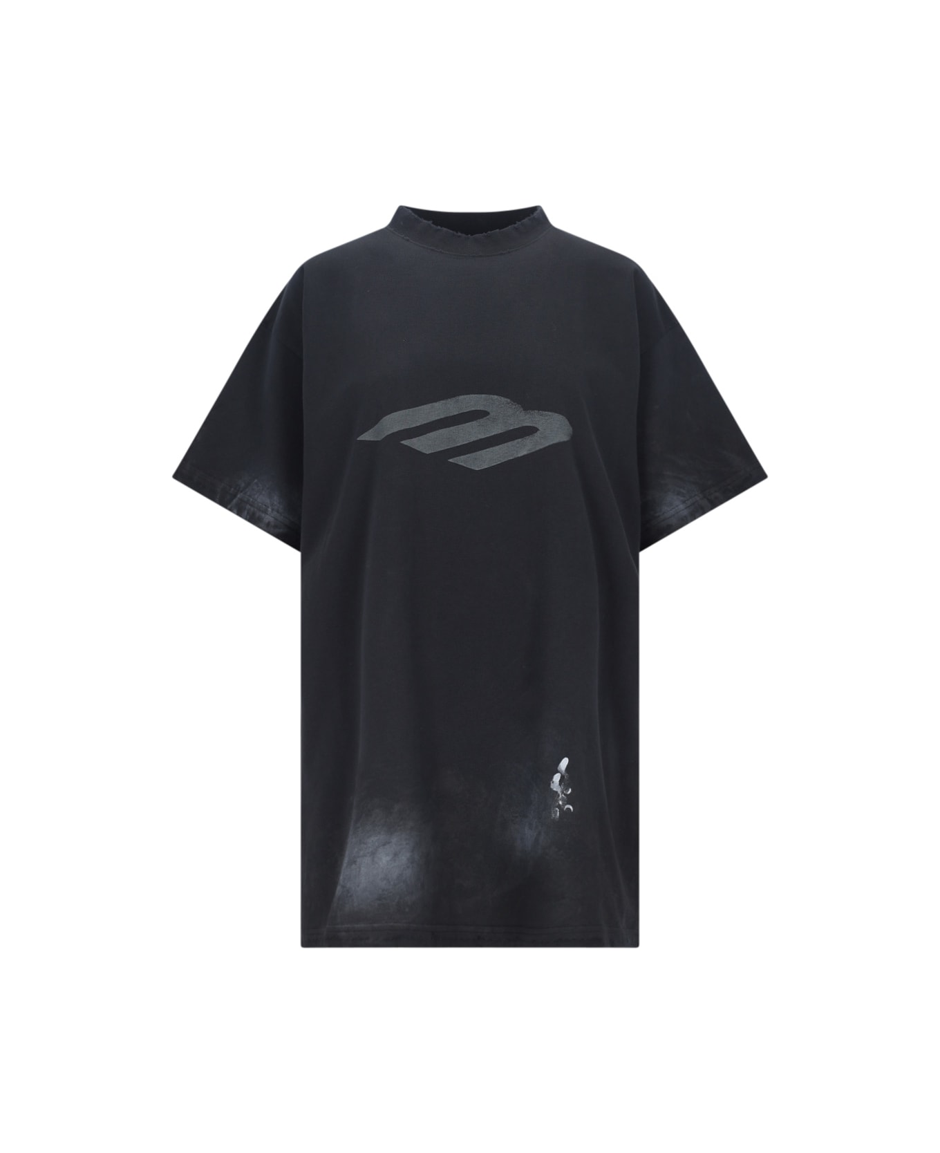 Balenciaga Logo T-shirt - Black  