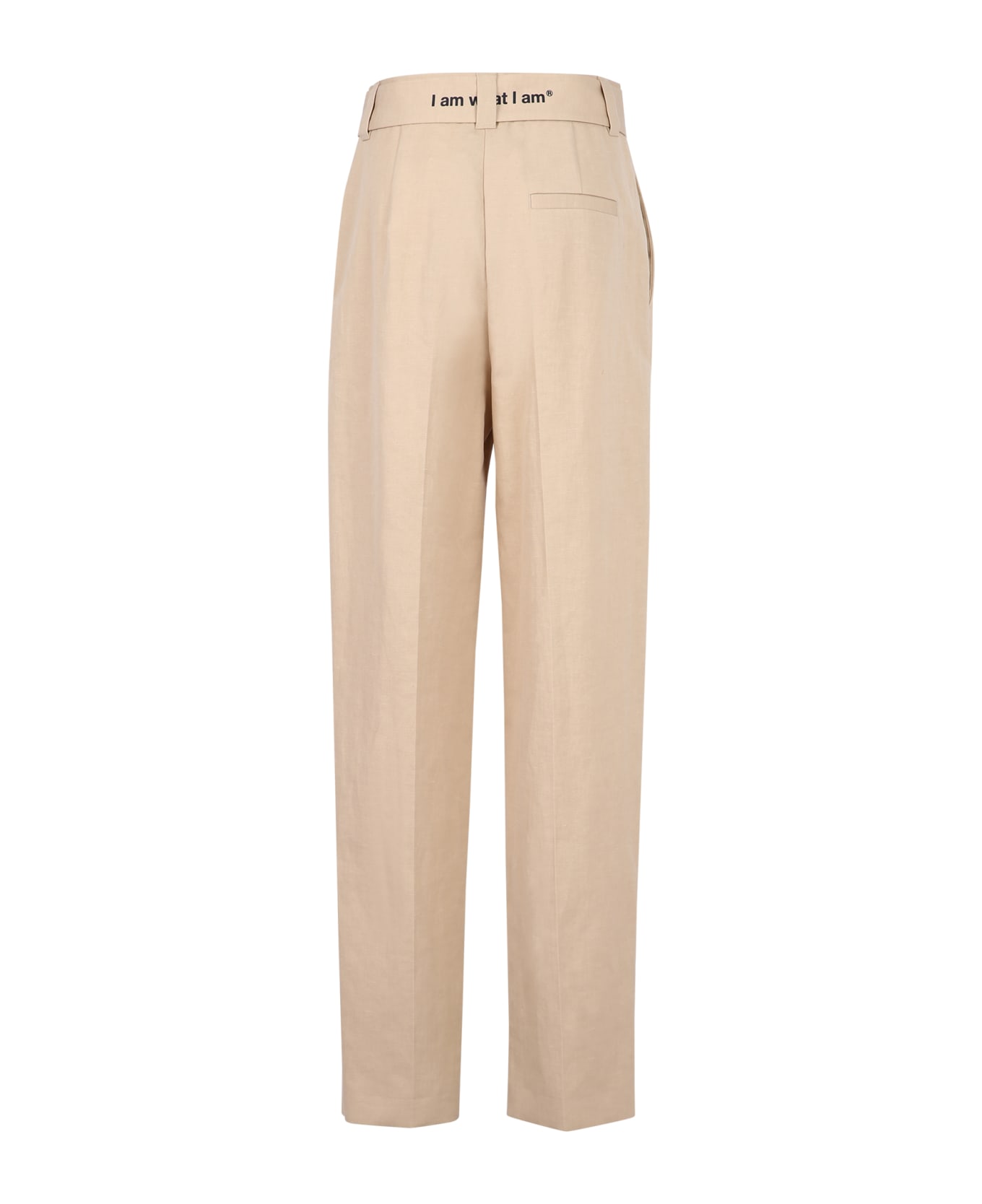 MSGM Belted Trousers - Beige ボトムス