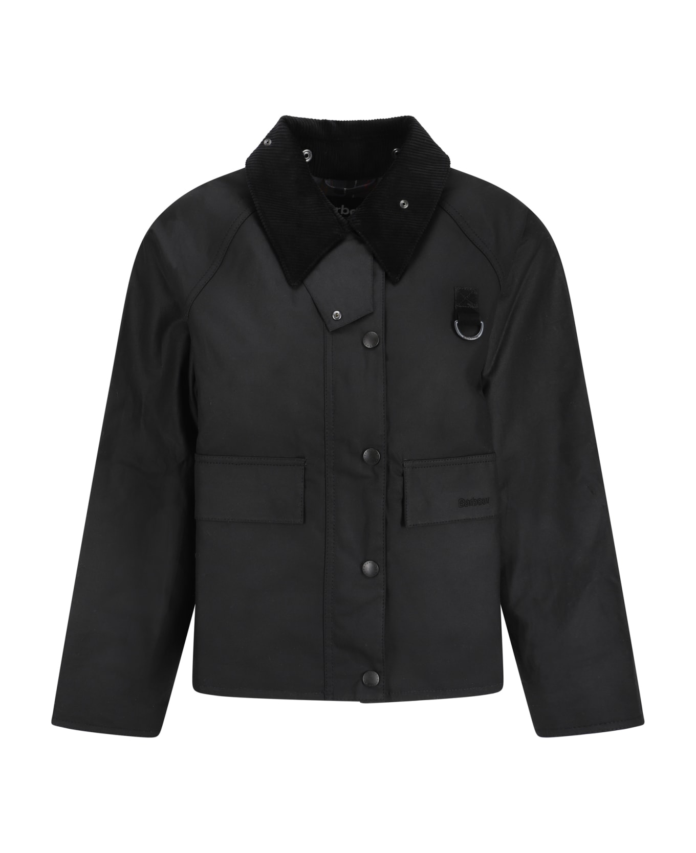 Barbour Spey Wax Down Jacket - Black/modern