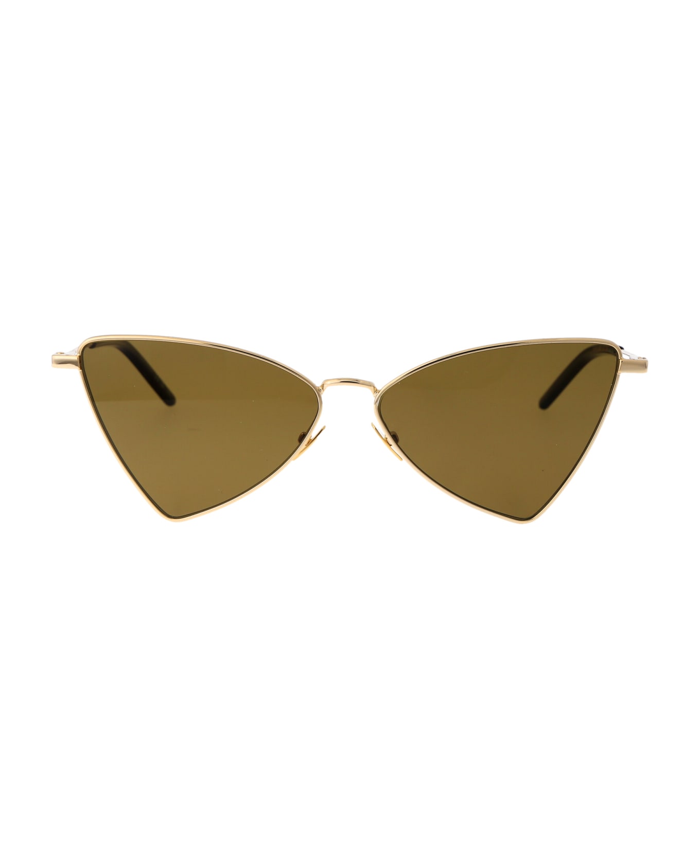 Saint Laurent Eyewear Sl 303 Jerry Sunglasses - 011 GOLD GOLD BROWN