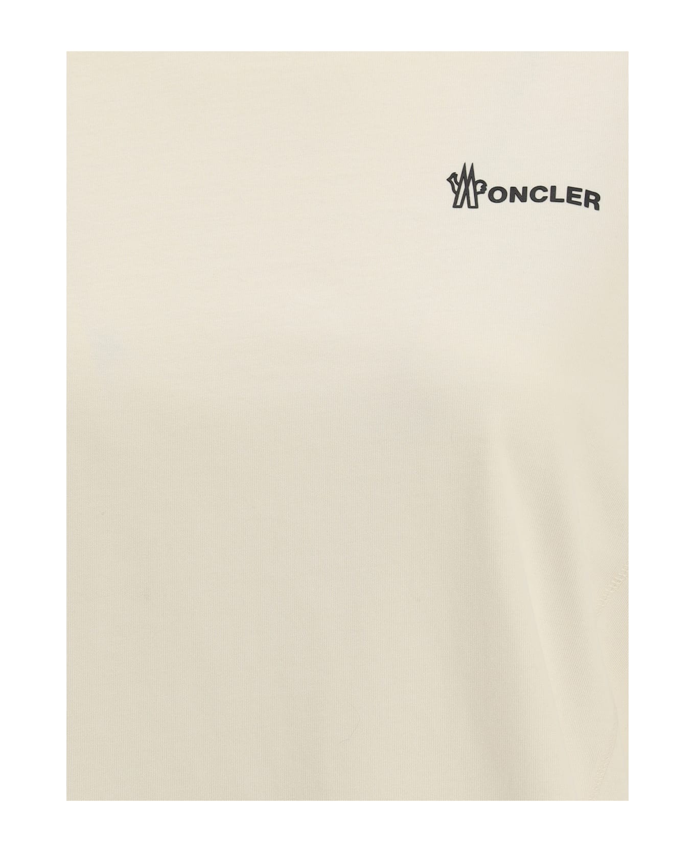 Moncler Grenoble Cotton T-shirt With Embossed Logo