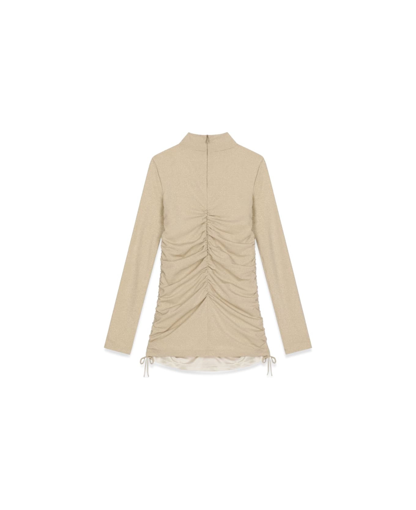 Dolce & Gabbana Long Sleeve Dress - GOLD ワンピース＆ドレス