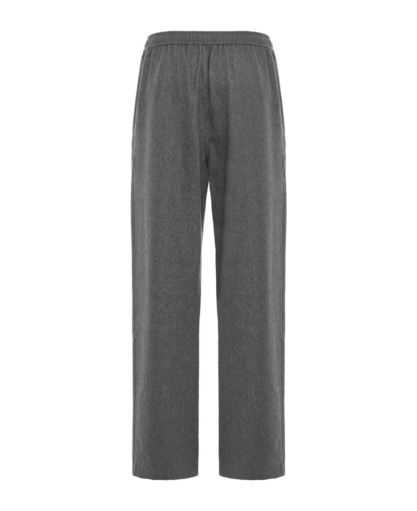 Celine Pants With Drawstring In Cashmere Flannel - grey ボトムス
