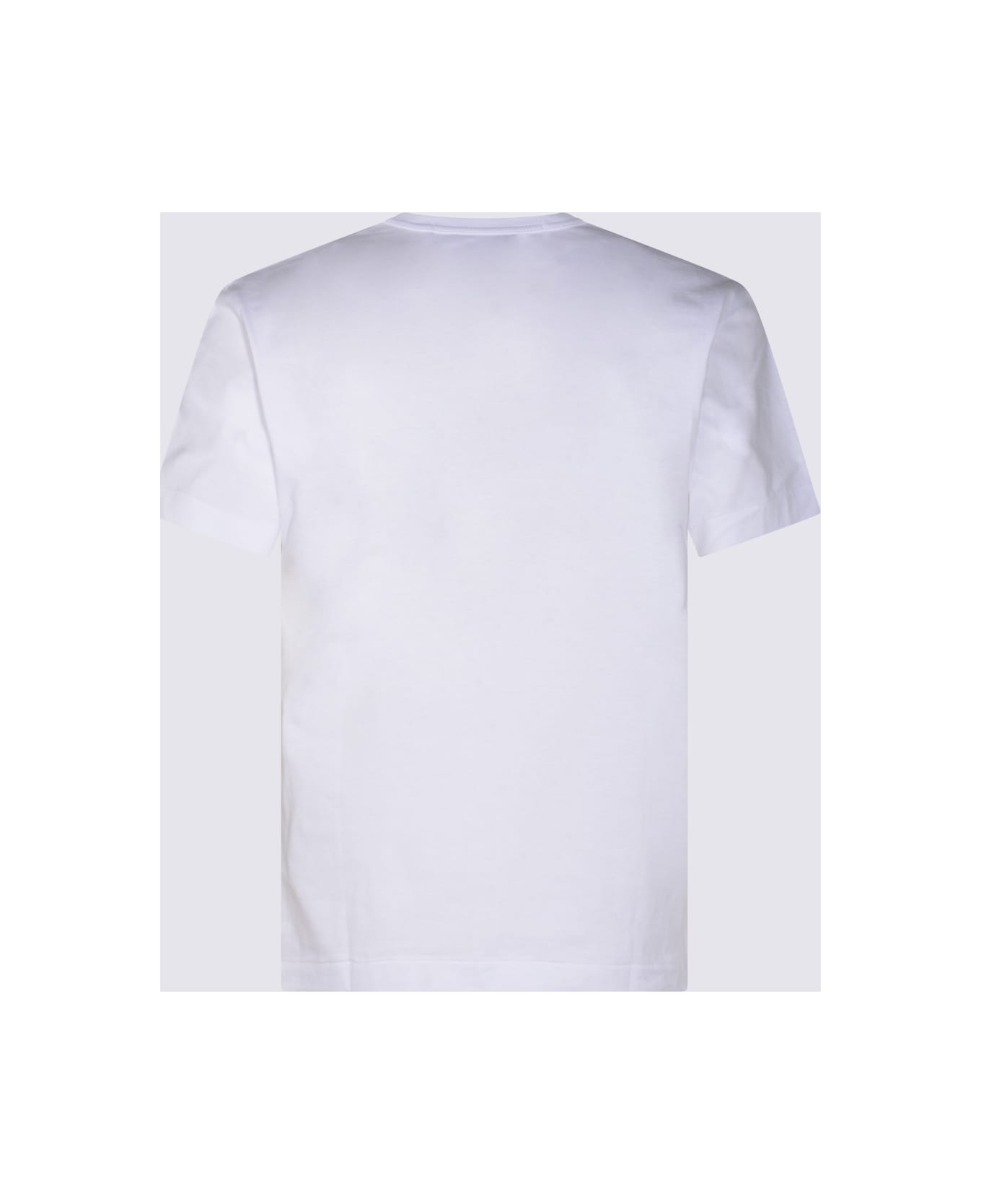 Comme des Garçons Play White Cotton T-shirt - White