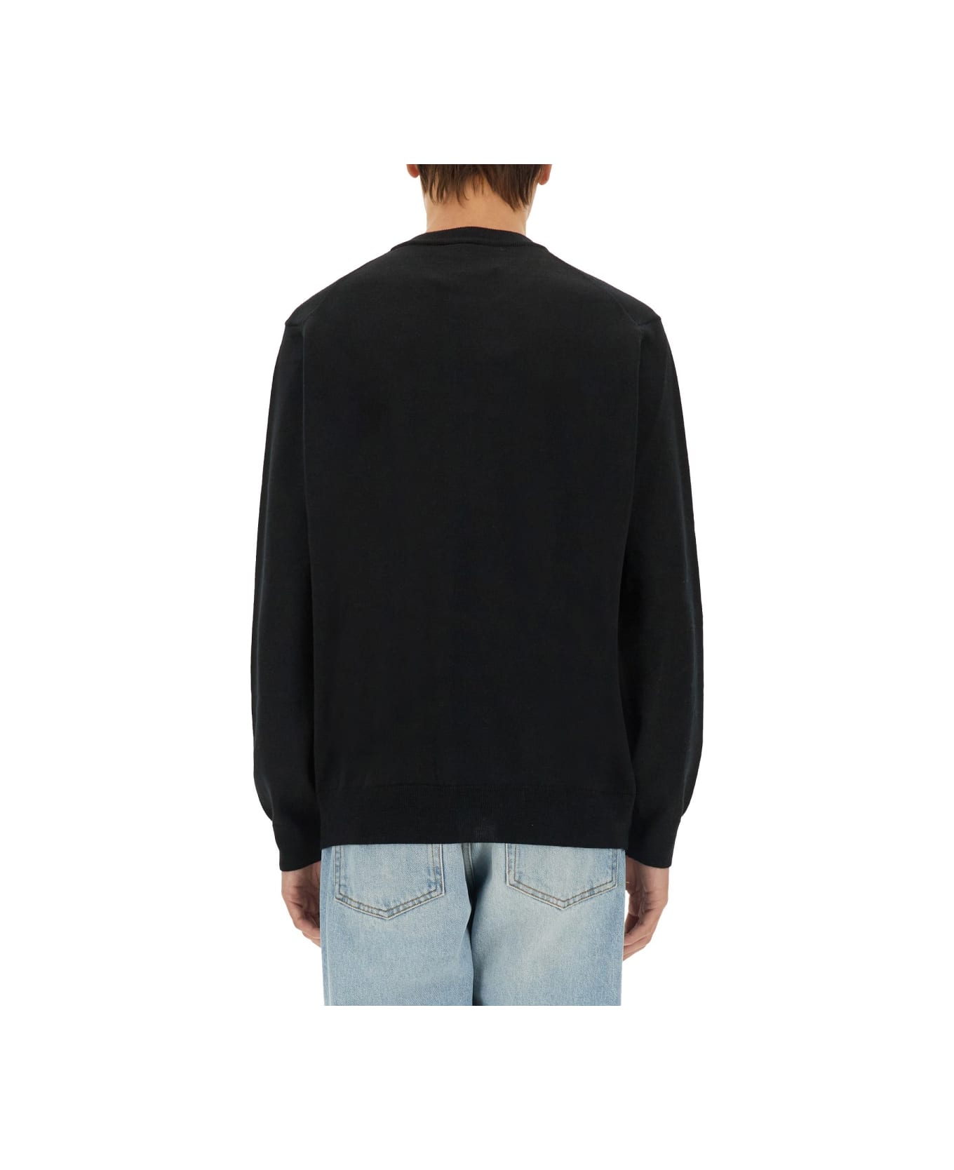 Lacoste Jersey With Logo - BLUE