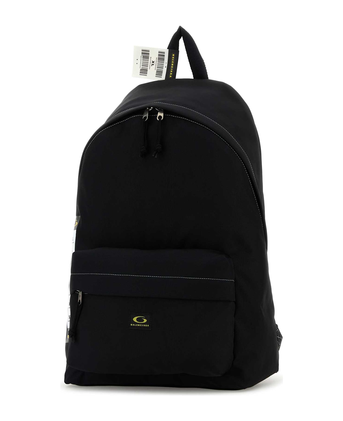 Balenciaga Explorer Backpack - BLACK/YELLOW/WHITE