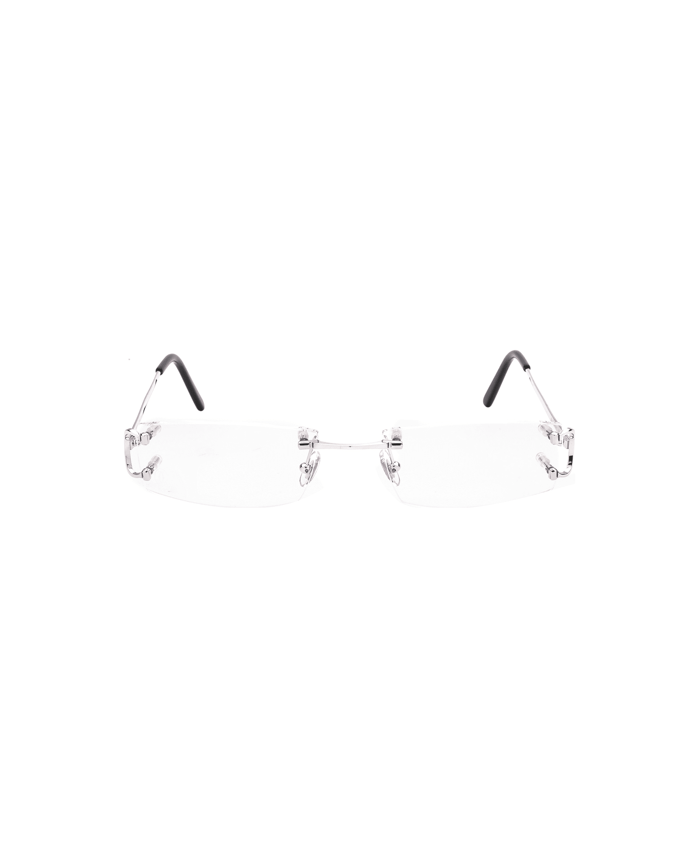 Cartier Eyewear CT0092O 002 Glasses - Silver