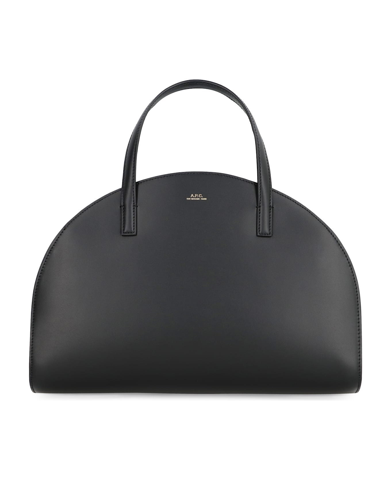 A.P.C. Demi-lune Tote Bag - black